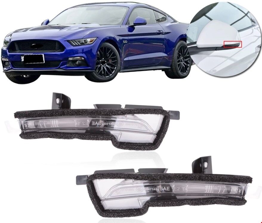 Ford Mustang Sol Dış Dikiz Ayna Sinyali 2015 Sonrası Uyumlu