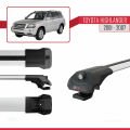 lander 2001-2007 Arası ile Uyumlu ACE-1 Ara Atkı Tavan Barı Gri 4 Adet