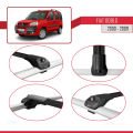 Fiat Doblo 2000-2009 Arası ile Uyumlu ACE-1 Ara Atkı Tavan Barı Siyah 4 Adet