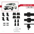 Honda Jazz 3 (GK) 2015-2019 Arası ile Uyumlu ACE-4 Ara Atkı Tavan Barı Siyah 2 Adet