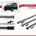 Peugeot Partner 3 2019-2022 Arası ile Uyumlu BASIC Model Ara Atkı Tavan Barı Gri 3 Adet