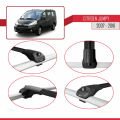 Citroen Jumpy 2 (G9) 2007-2016 Arası ile Uyumlu ACE-1 Ara Atkı Tavan Barı Siyah 4 Adet