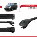 Citroen Jumpy 2 (G9) 2007-2016 Arası ile Uyumlu ACE-1 Ara Atkı Tavan Barı Siyah 4 Adet