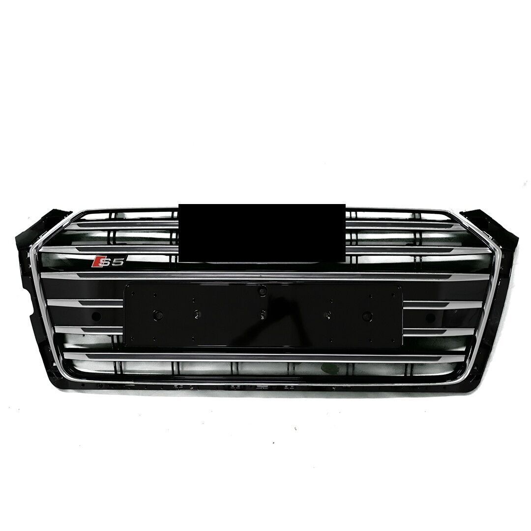 Audi A5 S5 2017 Uyumlu Yedek Parça  Ve Sonrası Panjur Siyah Krom