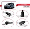 Dacia Dokker (K67) 2012-2024 Arası ile Uyumlu ACE-1 Ara Atkı Tavan Barı Gri 3 Adet