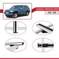 Vauxhall Frontera Sport 1992-1998 Arası ile Uyumlu BASIC Model Ara Atkı Tavan Barı Gri 3 Adet