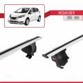 Nissan Note 2 (E12) 2013-2019 Arası ile Uyumlu ACE-4 Ara Atkı Tavan Barı Gri 2 Adet
