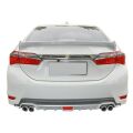 Toyota Corolla Uyumlu Yedek Parça Spoiler Boyasız Fiber