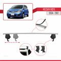 Nissan Note (E11) 2004-2012 Arası ile Uyumlu ACE-4 Ara Atkı Tavan Barı Gri 2 Adet