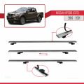 Nissan NP300 (D23) 2015-2021 Arası ile Uyumlu BASIC Model Ara Atkı Tavan Barı Gri 2 Adet