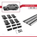 Holden Frontera 1992-1998 Arası ile Uyumlu FLY Model Ara Atkı Tavan Barı Gri 3 Adet