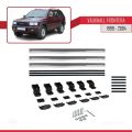 Vauxhall Frontera 2 1999-2004 Arası ile Uyumlu BASIC Model Ara Atkı Tavan Barı Gri 3 Adet
