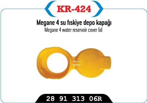 Megane IV Su Fiskiye Depo Kapağı