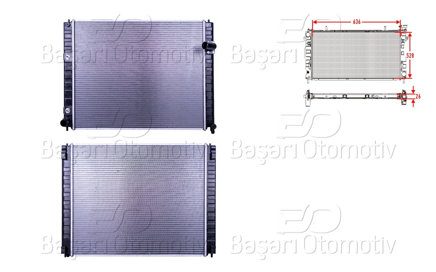 Infiniti FX EX QX70 2008 ve Sonrası Otomatik Şanzıman Su Radyatörü