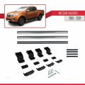 Nissan Navara 4 (D23) 2015-2021 Arası ile Uyumlu BASIC Model Ara Atkı Tavan Barı Gri 2 Adet
