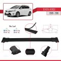 Toyota Verso (AR20) 2009-2018 Arası ile Uyumlu FLY Model Ara Atkı Tavan Barı Siyah 3 Adet