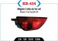 Renault Megane III Arka Sis Farı Sol