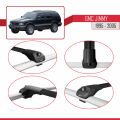 GMC Jimmy 1995-2005 Arası ile Uyumlu ACE-1 Ara Atkı Tavan Barı Siyah 4 Adet