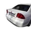Honda Civic Vtec2 Uyumlu Yedek Parça İnce spoiler Boyasız Fiber