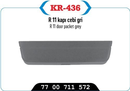 R11 R9 Gri Kapı Cebi