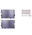 Su Radyatörü Brazıng Mt 590X448X26 Nıssan Qashqaı (J10) 1.6-2.0 07-13