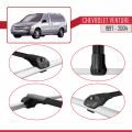 Chevrolet Venture 1997-2004 Arası ile Uyumlu ACE-1 Ara Atkı Tavan Barı Siyah 4 Adet