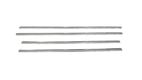 Ford Focus Hatchback 2012–2018 Arası Uyumlu Cam Çıtası Nikelajı (Krom Kaplama)