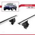 Citroen Saxo 1996-2004 Arası ile Uyumlu ACE-4 Ara Atkı Tavan Barı Gri 2 Adet