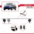 Citroen Saxo 1996-2004 Arası ile Uyumlu ACE-4 Ara Atkı Tavan Barı Gri 2 Adet