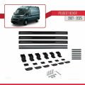 Peugeot Boxer 2 2007 ve Sonrası ile Uyumlu BASIC Model Ara Atkı Tavan Barı Siyah 3 Adet
