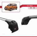 Fiat Panda 3 (319) 2012-2024 Arası ile Uyumlu ACE-2 Ara Atkı Tavan Barı Gri 2 Adet