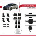 Lexus IS 3 (XE30) 2014 ve Sonrası ile Uyumlu ACE-4 Ara Atkı Tavan Barı Gri 2 Adet
