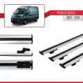 Peugeot Boxer 2 2007 ve Sonrası ile Uyumlu BASIC Model Ara Atkı Tavan Barı Gri 3 Adet