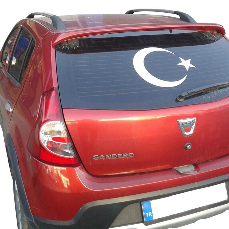 Dacia Sandero Uyumlu Yedek Parça Eski Kasa Spoiler Boyalı