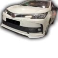 Toyota Corolla 2015-2019 Uyumlu Yedek Parça Ön Tampon Eki Boyasız