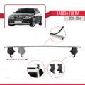 Lancia Thema 2 2011-2014 Arası ile Uyumlu ACE-4 Ara Atkı Tavan Barı Gri 2 Adet