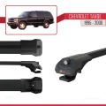 Chevrolet Tahoe 1995-2000 Arası ile Uyumlu ACE-1 Ara Atkı Tavan Barı Siyah 4 Adet