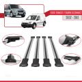 Ford Transit/Tourneo Connect 2002-2013 Arası ile Uyumlu FLY Model Ara Atkı Tavan Barı Gri 4 Adet