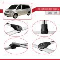 Volkswagen T5 Multivan 2003-2015 Arası ile Uyumlu ACE-1 Ara Atkı Tavan Barı Gri 4 Adet