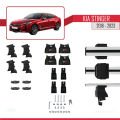 Kia Stinger 2018-2023 Arası ile Uyumlu ACE-4 Ara Atkı Tavan Barı Gri 2 Adet