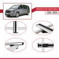 Mercedes Vito Tourer (W447) 2014 ve Sonrası ile Uyumlu BASIC Model Ara Atkı Tavan Barı Gri 2 Adet