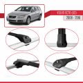 Volvo XC70 II (P24) 2008-2016 Arası ile Uyumlu ACE-1 Ara Atkı Tavan Barı Siyah 3 Adet