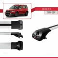 Skoda Yeti 2009-2017 Arası  ile Uyumlu ACE-1 Ara Atkı Tavan Barı Gri 2 Adet
