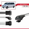 Volkswagen T6 Caravelle 2015-2024 Arası ile Uyumlu ACE-1 Ara Atkı Tavan Barı Gri 4 Adet