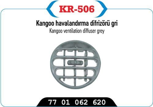 Renault Kangoo Torpido Orta Havalandırma Grisi