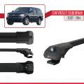 Chevrolet Suburban  2007-2014 Arası ile Uyumlu ACE-1 Ara Atkı Tavan Barı Siyah 4 Adet