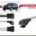 Chevrolet Suburban  2007-2014 Arası ile Uyumlu ACE-1 Ara Atkı Tavan Barı Gri 4 Adet