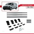 Mercedes Vito 3 (W447) 2014 ve Sonrası ile Uyumlu BASIC Model Ara Atkı Tavan Barı Gri 2 Adet