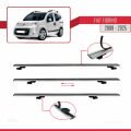 Fiat Fiorino 3 2008 ve Sonrası ile Uyumlu BASIC Model Ara Atkı Tavan Barı Gri 3 Adet