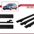 VW Passat B5 Variant 1996-2005 Arası ile Uyumlu BASIC Model Ara Atkı Tavan Barı Siyah 3 Adet